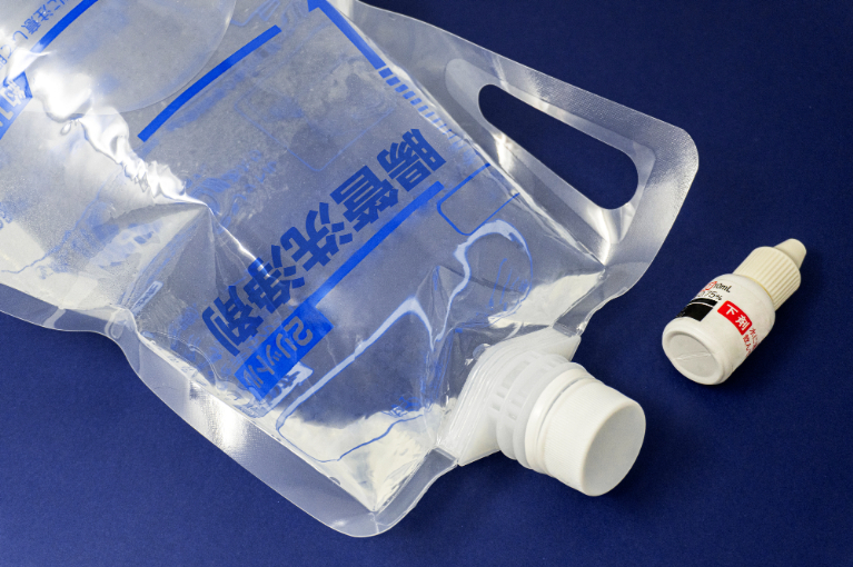 腸管洗浄剤と食事を併せてきれいな腸内へ