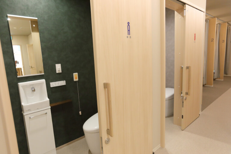内視鏡準備用トイレ
